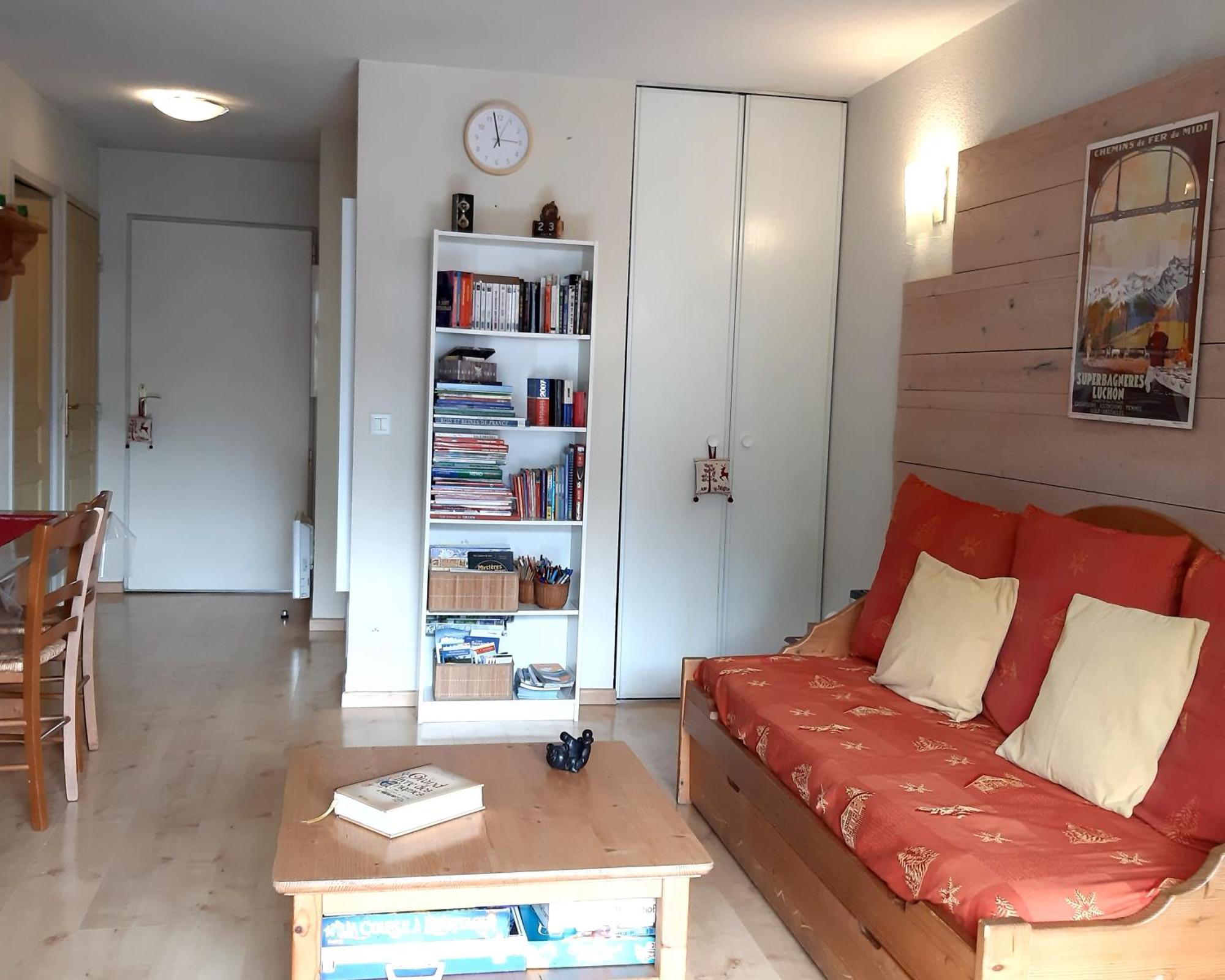 Bagnères-de-Luchon Le 102, T3 Pour 5 Personnes, Vue Montagne, Classe 2 Etoiles Nf, Parking, Piscine En Ete מראה חיצוני תמונה